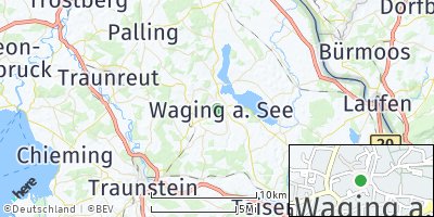Google Map of Waging am See