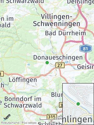 Here Map of Bräunlingen