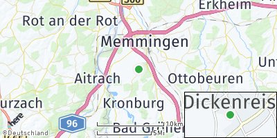 Google Map of Dickenreishausen