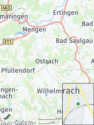 Here Map of Ostrach
