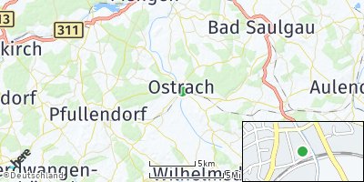 Google Map of Ostrach