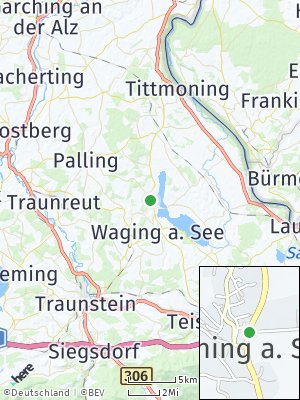 Here Map of Taching am See