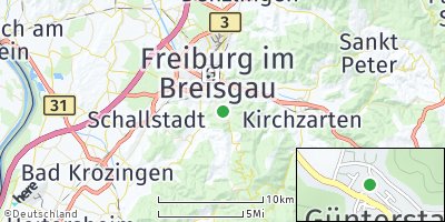 Google Map of Günterstal