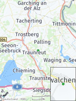 Here Map of Oberwalchen