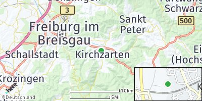 Google Map of Kirchzarten