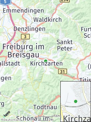 Here Map of Kirchzarten