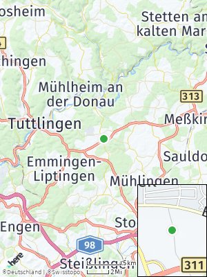 Here Map of Neuhausen ob Eck
