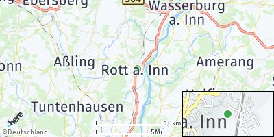 Google Map of Rott am Inn