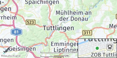 Google Map of Tuttlingen