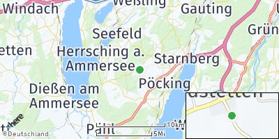 Google Map of Landstetten
