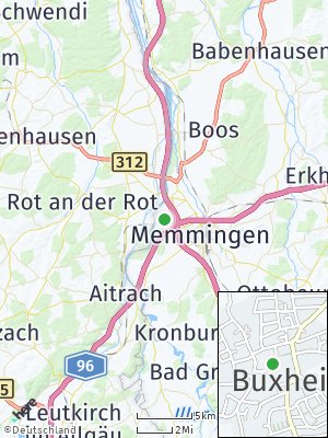 Here Map of Buxheim bei Memmingen