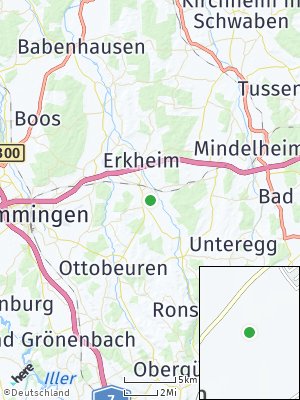 Here Map of Sontheim bei Memmingen
