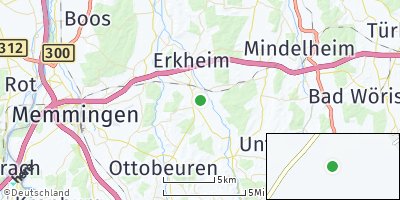 Google Map of Sontheim bei Memmingen