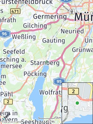 Here Map of Starnberg