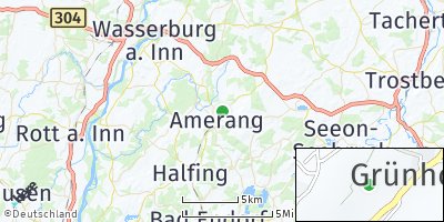 Google Map of Amerang