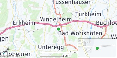 Google Map of Apfeltrach