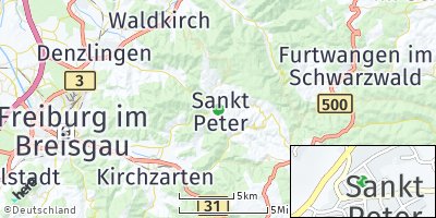 Google Map of Sankt Peter