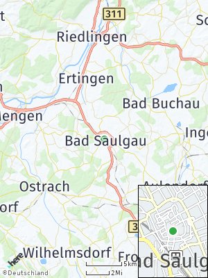 Here Map of Bad Saulgau