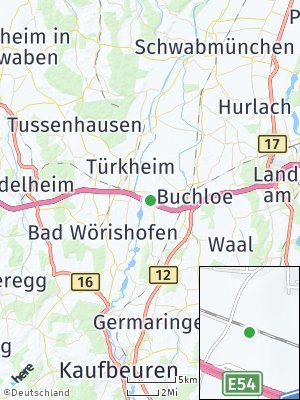 Here Map of Wiedergeltingen