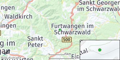Google Map of Gütenbach