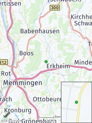 Here Map of Lauben bei Memmingen
