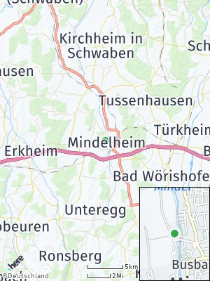 Here Map of Mindelheim