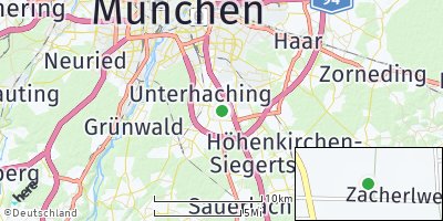 Google Map of Unterhaching