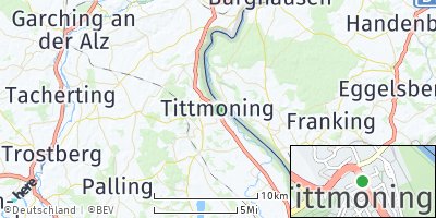 Google Map of Tittmoning
