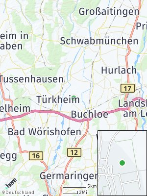 Here Map of Amberg bei Buchloe