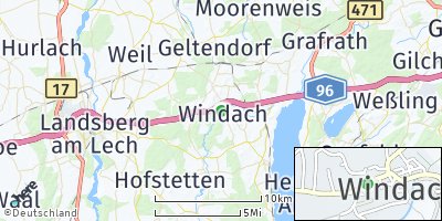 Google Map of Windach