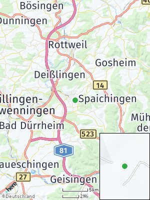 Here Map of Trossingen