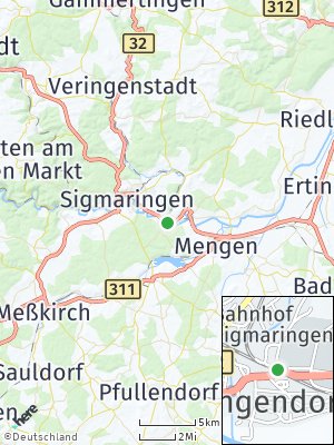 Here Map of Sigmaringendorf