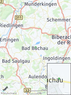 Here Map of Bad Buchau