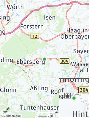 Here Map of Steinhöring bei München