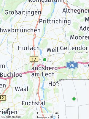 Here Map of Kaufering