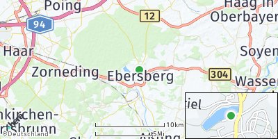 Google Map of Ebersberg