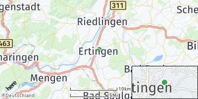 Google Map of Ertingen