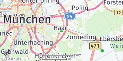 Google Map of Haar bei München