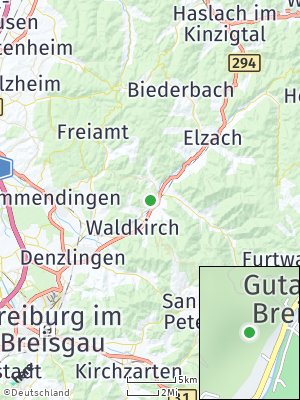 Here Map of Gutach im Breisgau