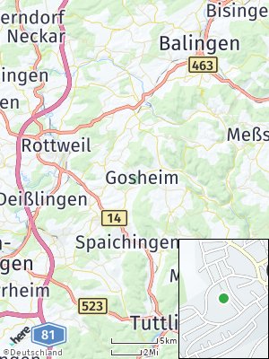 Here Map of Gosheim
