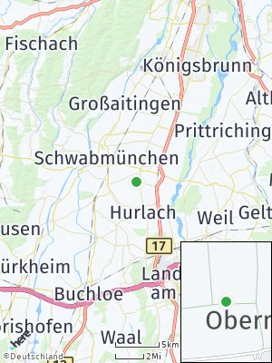 Here Map of Obermeitingen