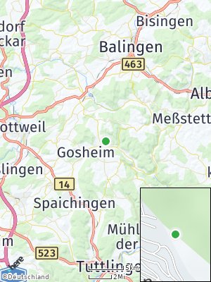 Here Map of Wehingen