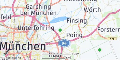 Google Map of Kirchheim bei München