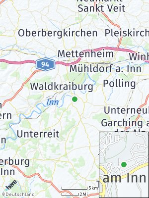 Here Map of Kraiburg am Inn