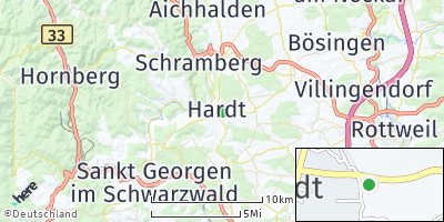 Google Map of Hardt bei Schramberg