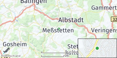 Google Map of Meßstetten