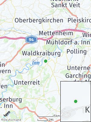 Here Map of Niederndorf am Inn
