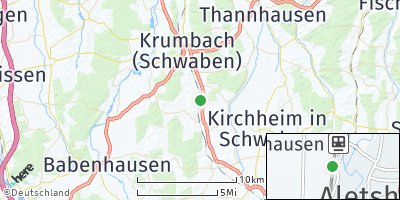 Google Map of Aletshausen