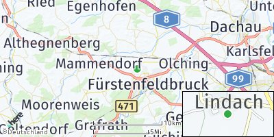 Google Map of Lindach