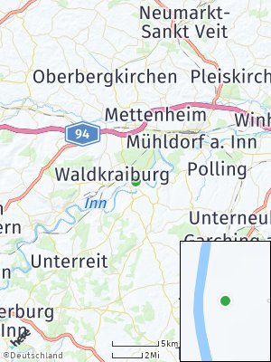 Here Map of Pürten am Inn